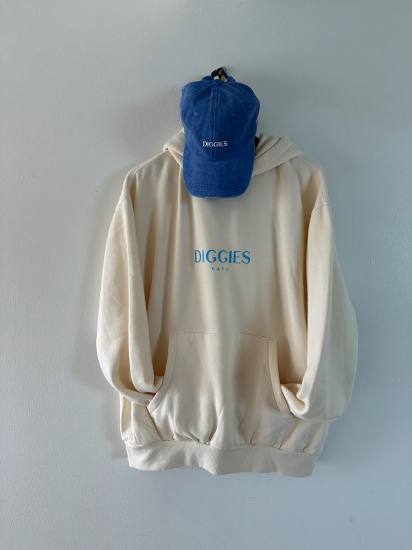 Diggies All Day Brunch Hoodie -Ecru