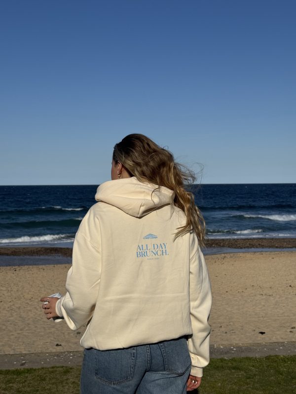Diggies All Day Brunch Hoodie -Ecru